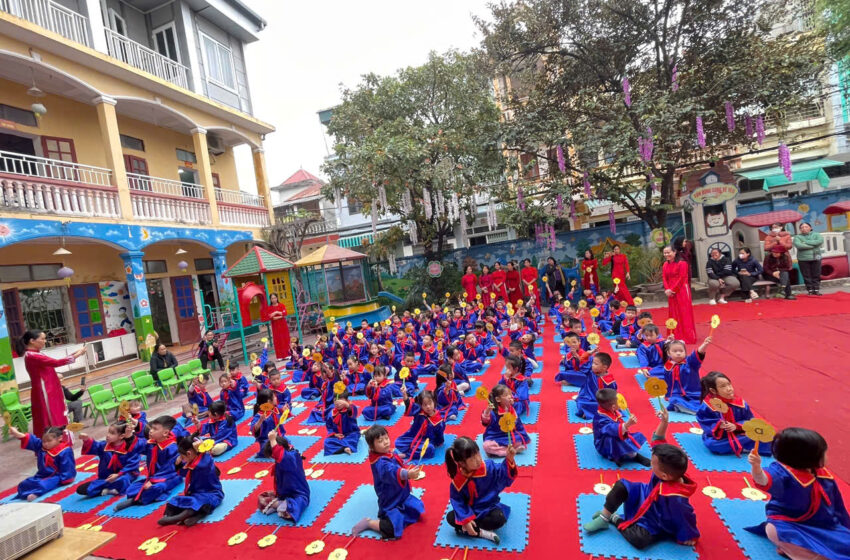  RUNG CHUÔNG VÀNG TẠI TRƯỜNG MẦM NON 27-2